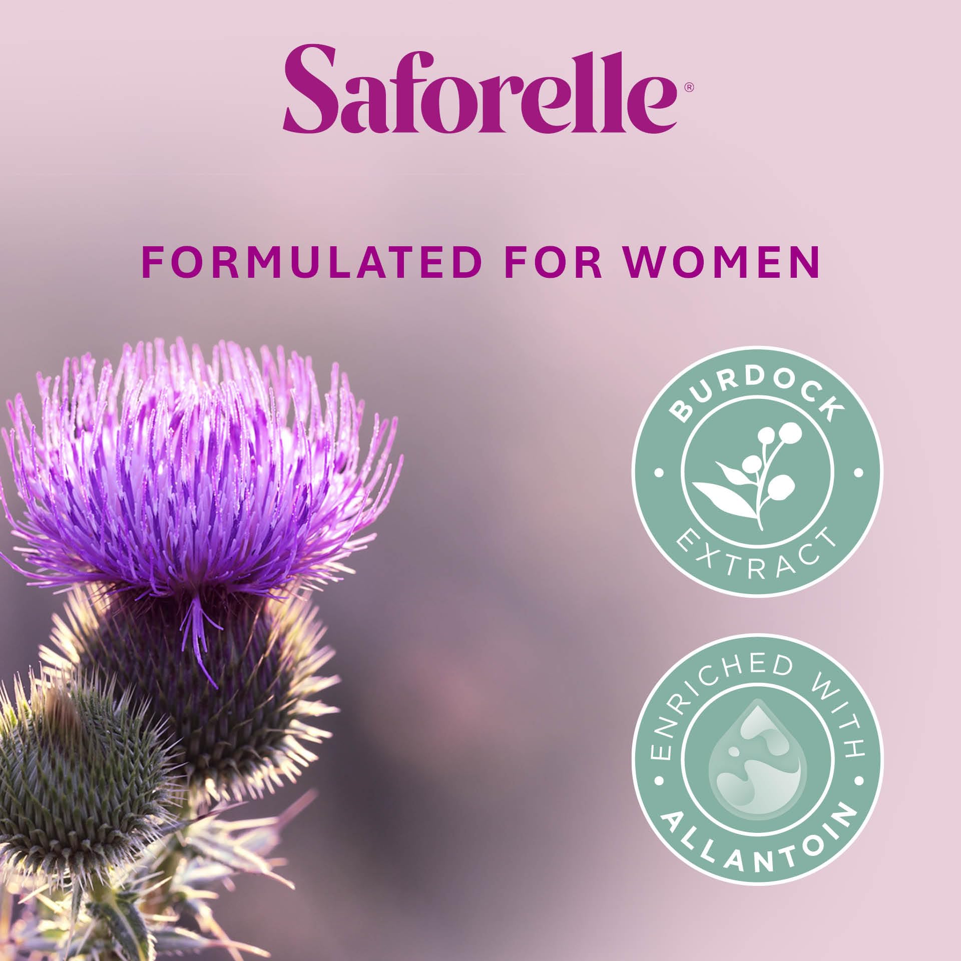 Saforelle Intimate Soothing Cream - 40 ml - Intimate Cream with Burdock Extract Helps Soothe Irritation and Discomfort