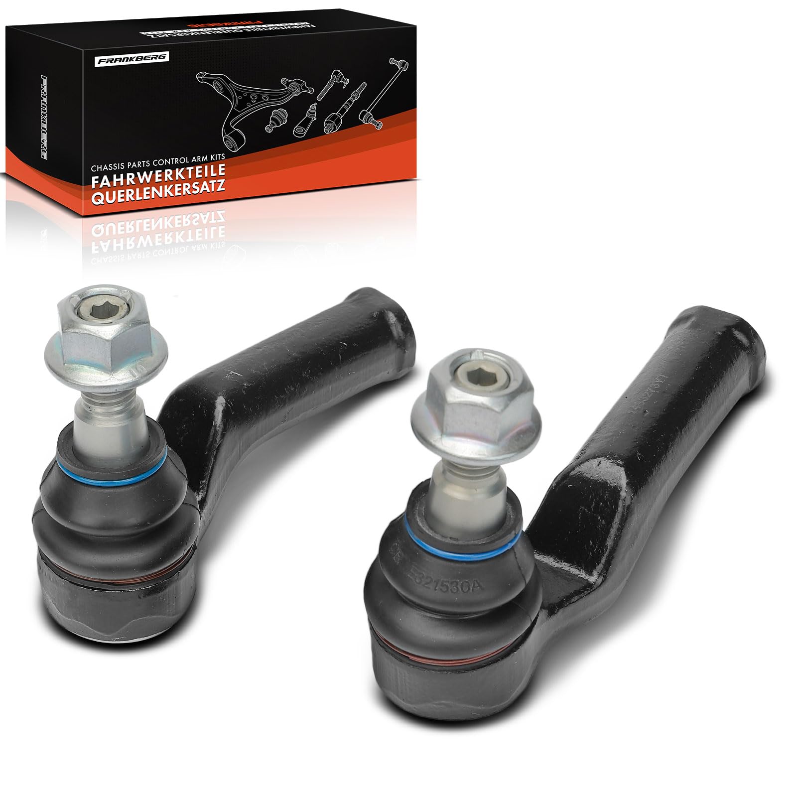 Frankberg 2x Spurstangenkopf Vorderachse Kompatibel mit Galaxy WA6 2006-2015 Mondeo IV BA7 2007-2015 S60 II 134 2010-2018 S80 II 124 2006-2016 V60 I 155 157 2010-2018 Replace# 1433274