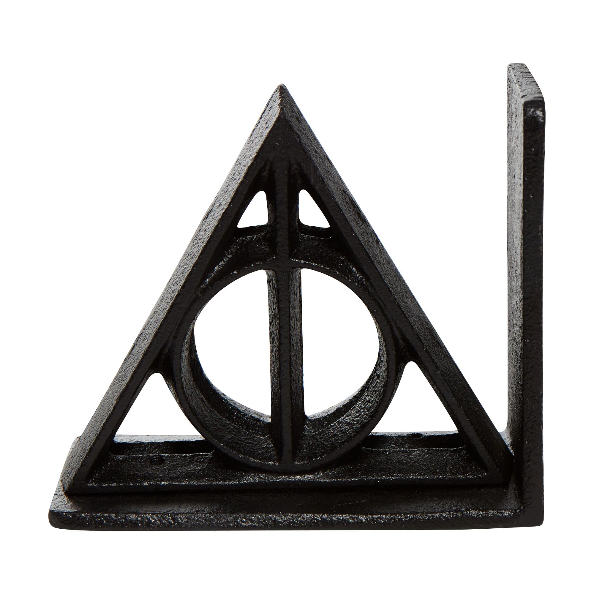 Wizarding World Of Harry Potter Deathly Hallows Bookends, Schwarz, 5.25 Inch