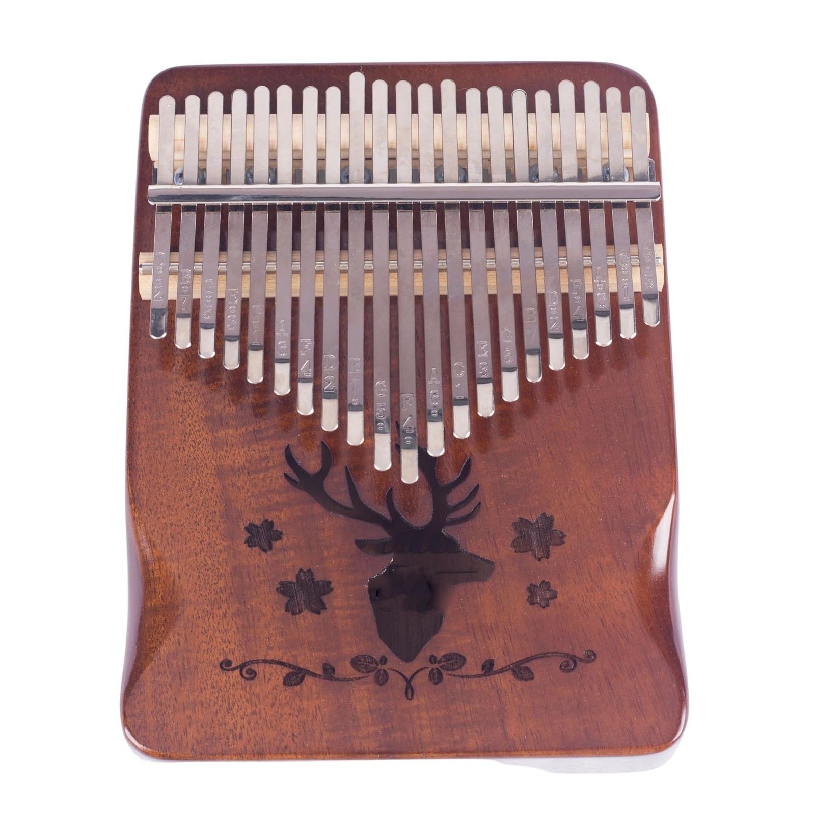 Kalimba 17 21nutowy Fortepian Palcowy Dla Początkujących Przenośny Instrument Kieszonkowy(21a)