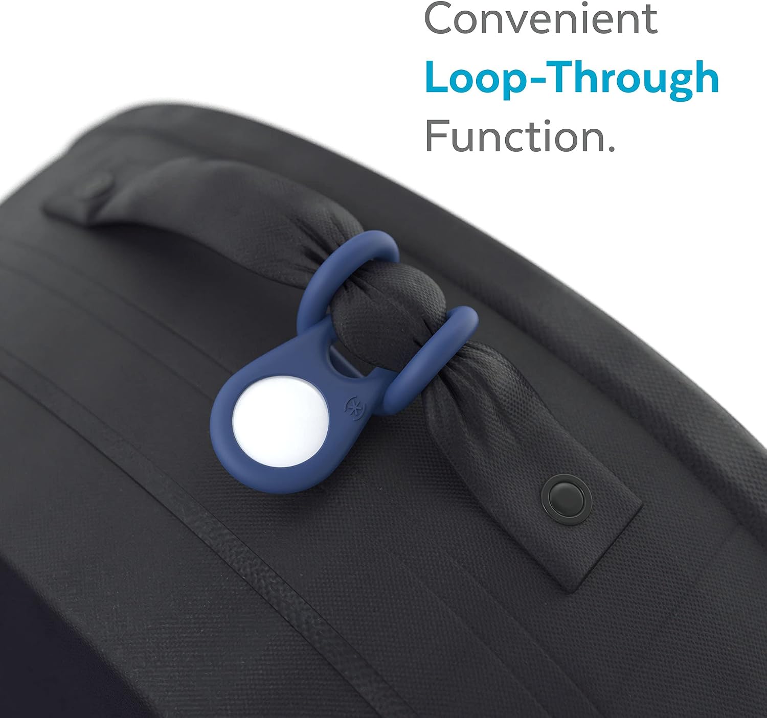 Speck Products Presidio Sililoop AirTag Holder, Coastal Blue