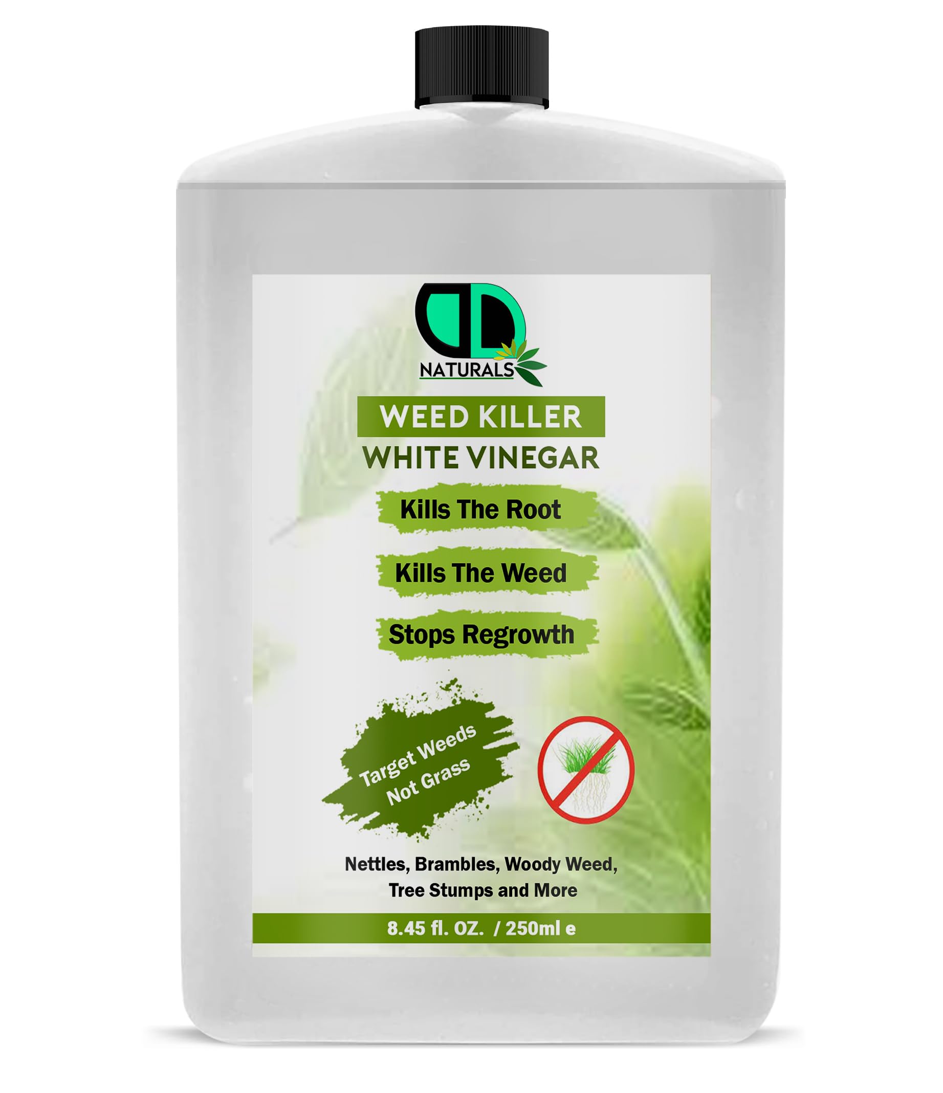 Super Strength Concentrated Weed Killer - Effective Weed Control - Indsutrial Strength - Ready to Use (250ml Postal)
