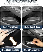 Vista 29 de Ruiya Corolla Cross Door Trash Can for Toyota Corolla Cross Accessories Mini Car Trash Bin with Lid for Storage Plastic Garbage Can Compatible with