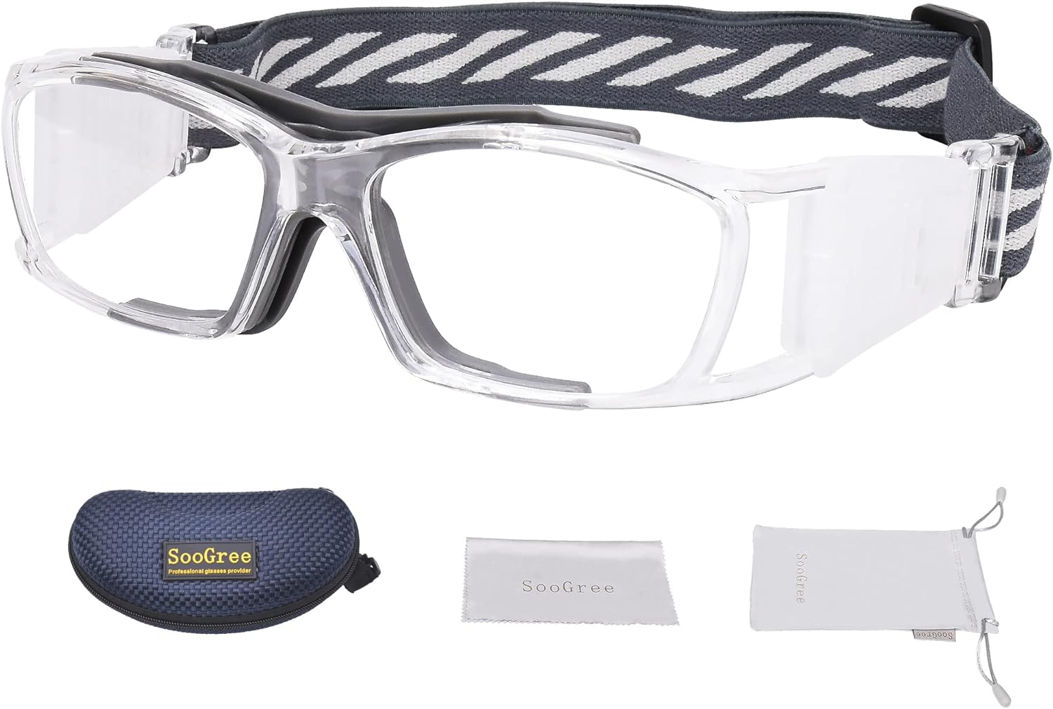 SooGree Sport Goggles for Mens,Basketball Soccer Football Racquetball Protective Eyewear Safety Goggles Lens Replaceable