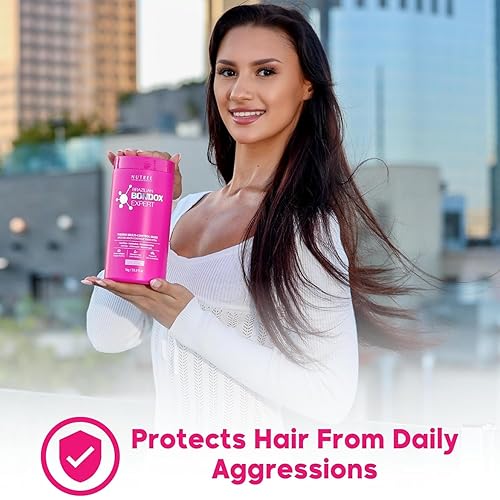 Miniatura 9 de BLONDE BONDOX TRATAMIENTO PARA EL CABELLO DE 33.8 oz - Mascarilla capilar morada para rubias Mascarilla térmica hidratante de reparación