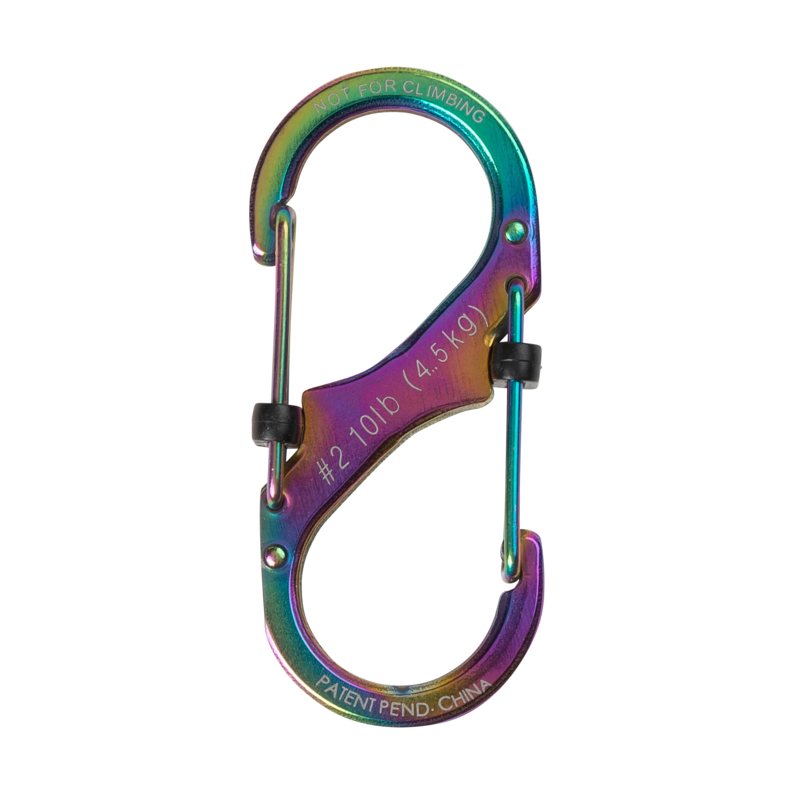 Nite Ize SlideLock - Doppio moschettone con chiusura magnetica a 360