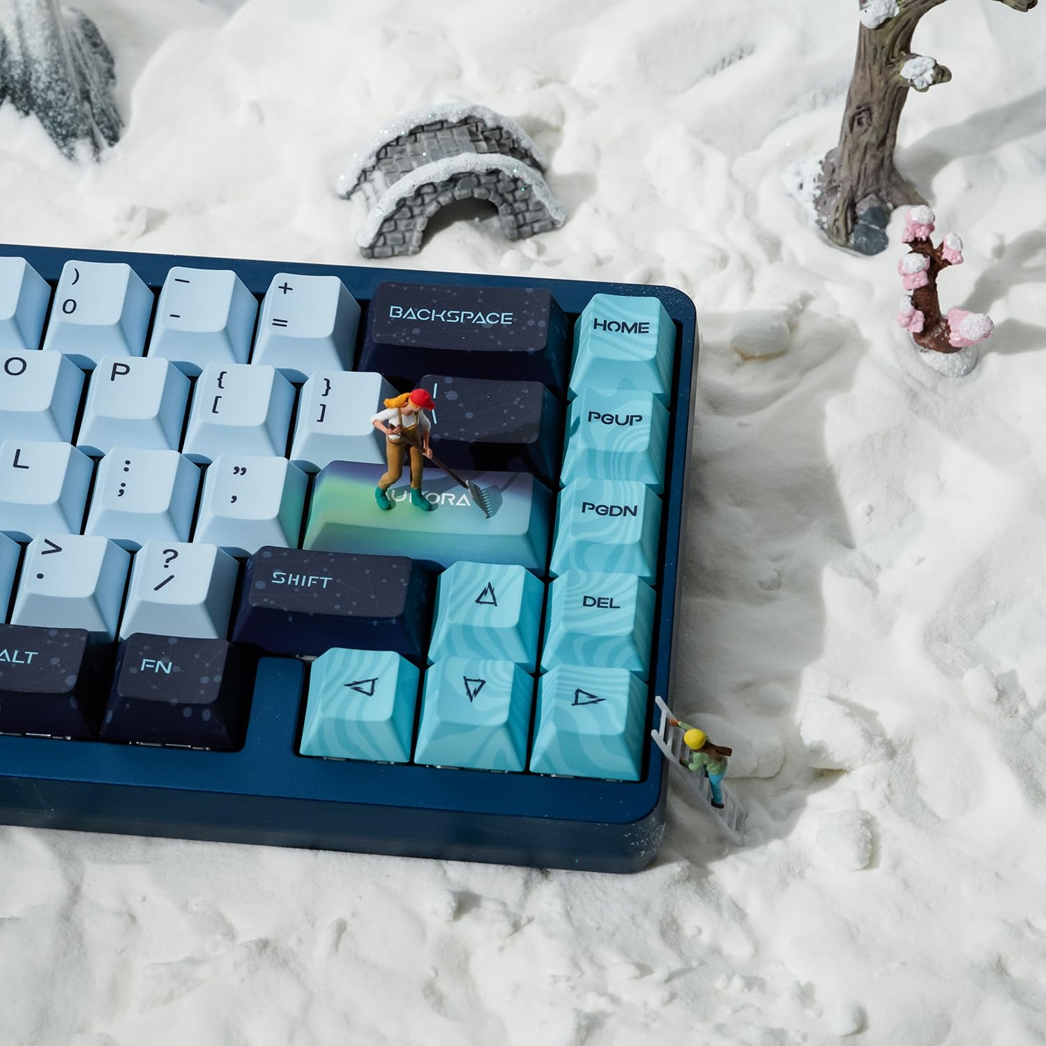 Amazon | Mechkeys VARMILO Muse65 ゲーミングキーボード、CNC加工