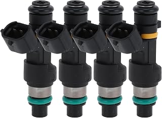Fuel Injector for Nissan Pathfinder Hybrid 2.5 2014-2015 Flow Match Fuel Nozzle No.166003JV2C/FBY40L0 4 Pcs Replacement Car Parts