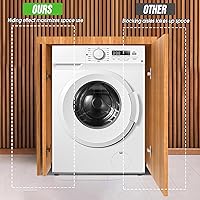 Vista 6 de Rieles para Puertas de Bolsillo, Riel para Puerta de Bolsillo de Gabinete, Bisagra para Puerta de Bolsillo, Herrajes para Riel de Puerta Pivotante