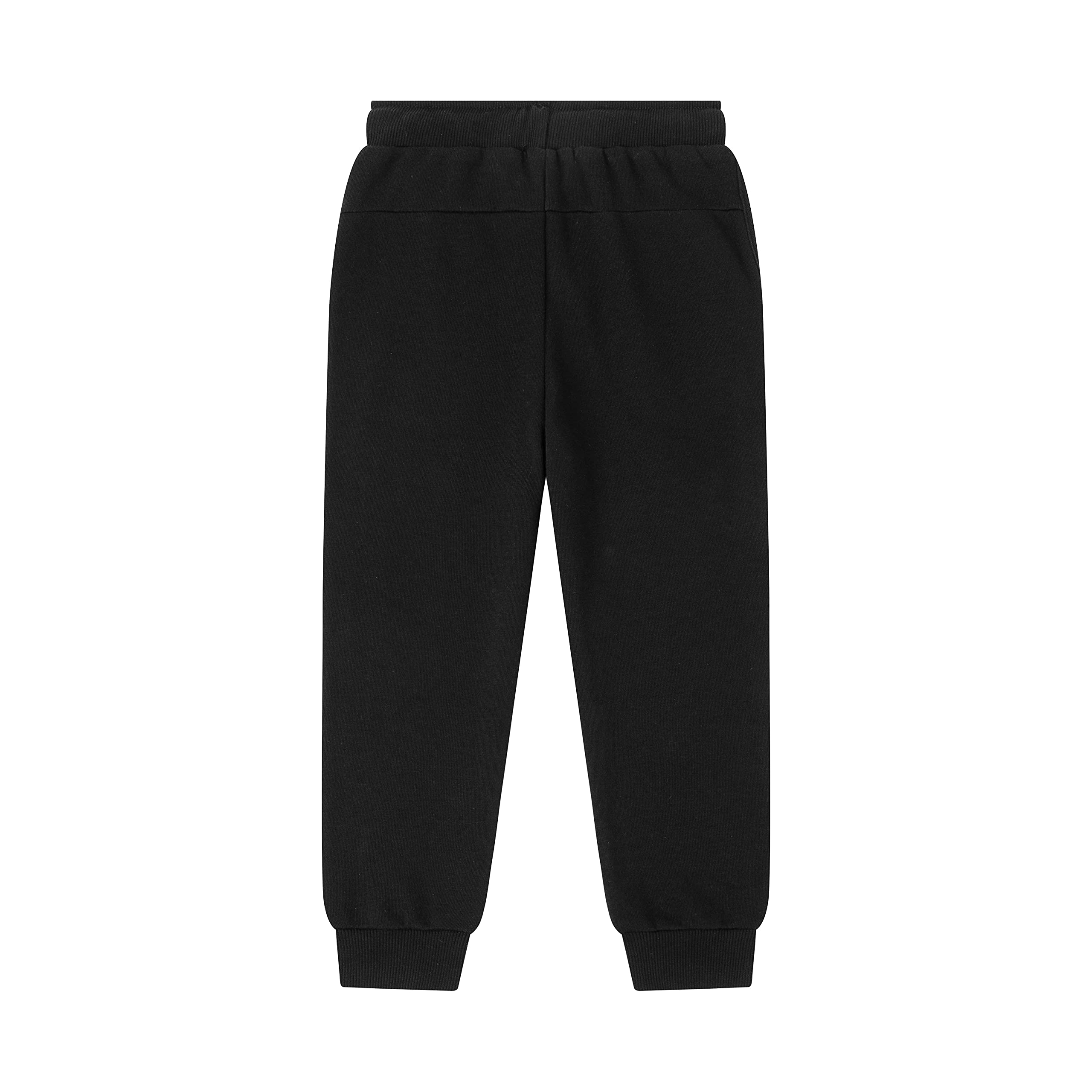 Pantalón Deportivo Niño Algodón Chándal Rizo Pantalones Largos Jogging Térmico Elástico Suave Cómodo Resistente Invierno Colección Escolar Casual Tallas 4 5 6 7 8 10 12 14 Años