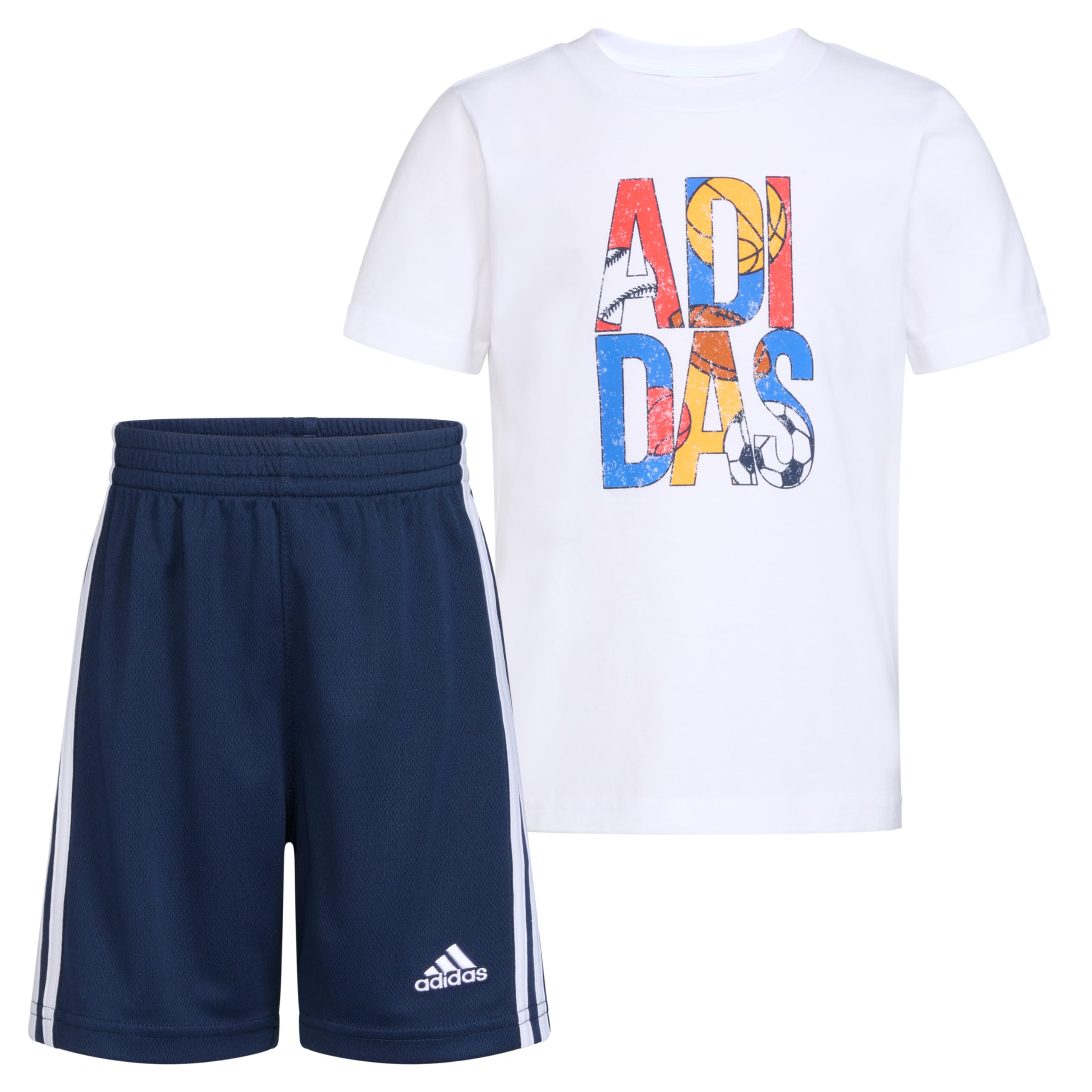 adidas Baby Boy's Tee and Shorts Set (Infant)