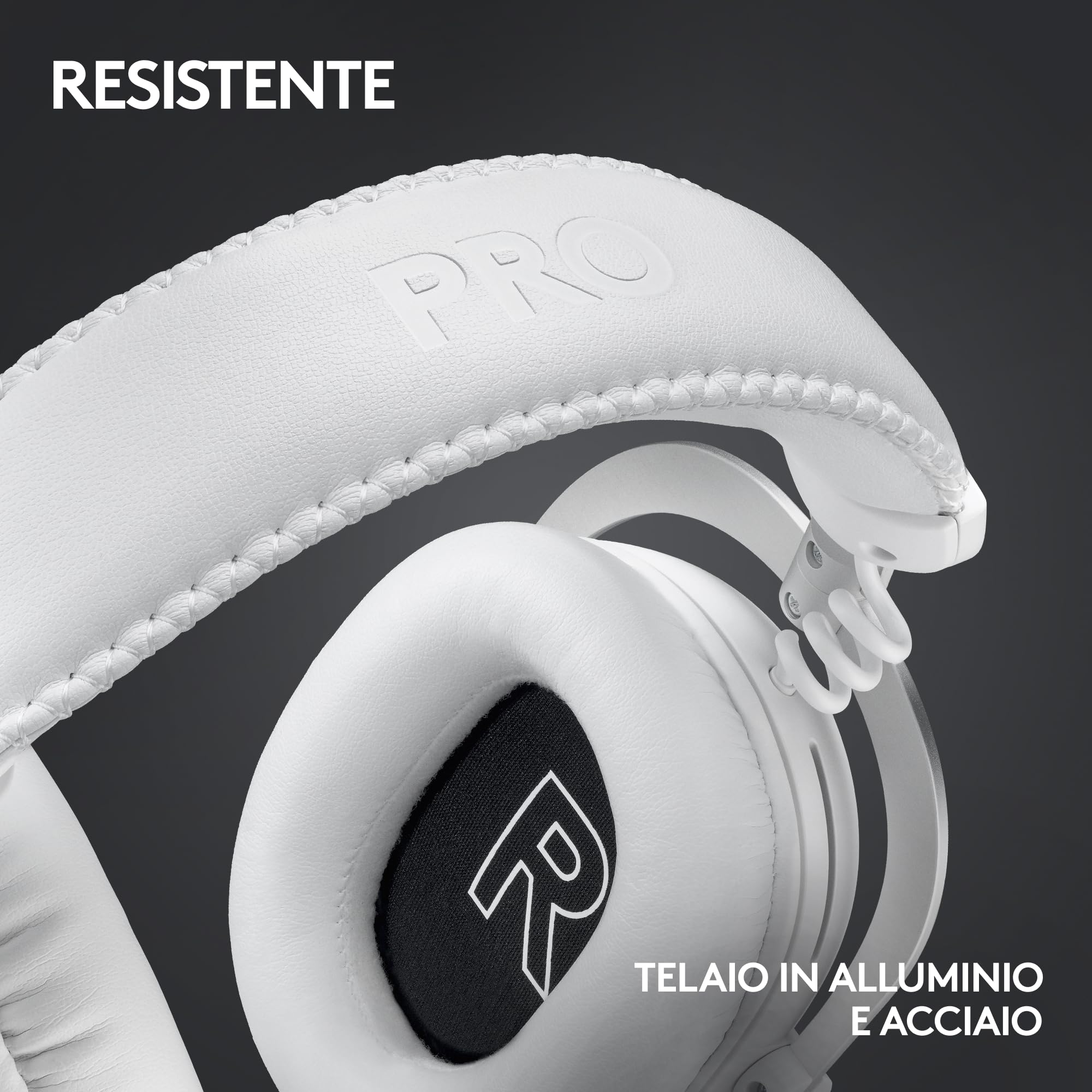 Logitech G PRO X 2 LIGHTSPEED Cuffie gaming wireless (Bianco) | Microfono a braccio, Driver Grafene 50mm, DTS:Headphone X 2.0 Surround 7.1, Bluetooth/USB/3.5mm Aux, PC, PS5, PS4, Switch