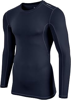 Lightning Compression Long Sleeve Camiseta de compresión de Manga Larga – poliéster y Elastano. Niños
