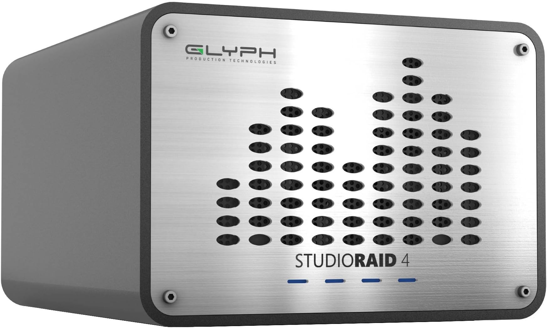 Glyph 8 TB StudioRAID4 FW800/USB3/eSATA Pro Desktop Hard Disk Drive - Silver