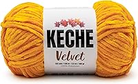 Vista 16 de Keche Hilo de terciopelo para ganchillo, manta de felpilla suave, voluminosa, hilo amigurumi, 3.53 oz (132 yardas), color menta