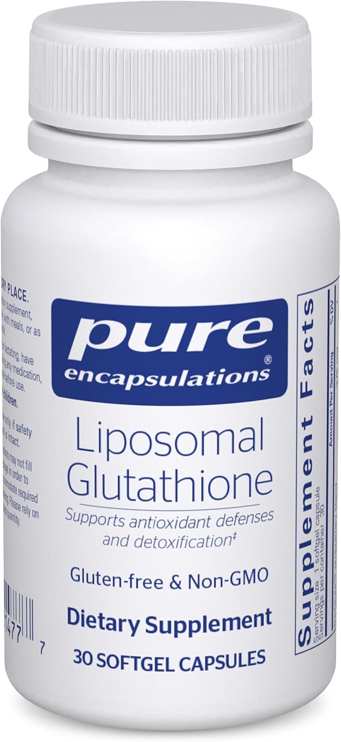 Pure Encapsulations Liposomal Glutathione, 30 Softgel Capsules