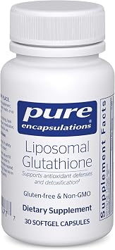 Pure Encapsulations Liposomal Glutathione, 30 Softgel Capsules