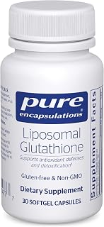 Pure Encapsulations Liposomal Glutathione, 30 Softgel Capsules | Immune Support and Liver Detox*, Antioxidant Protection, with Setria Glutathione, Non-GMO