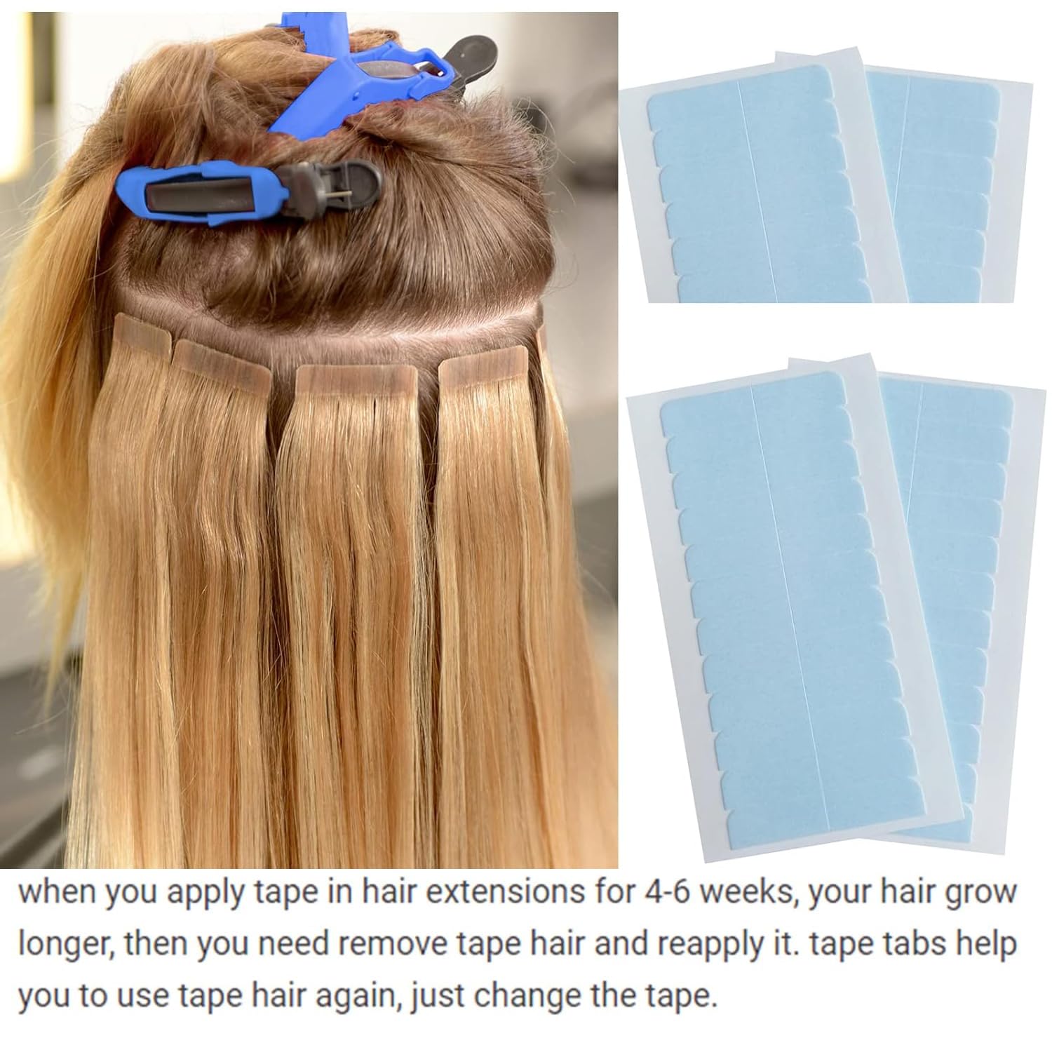 WUBAYI 60 cintas adhesivas para pelucas, 4 cm x 0,8 cm, ultrafuertes, resistentes al agua para extensiones sin costuras, cinta ultra adherente, cinta duradera para pelucas de pelo humano y sintético