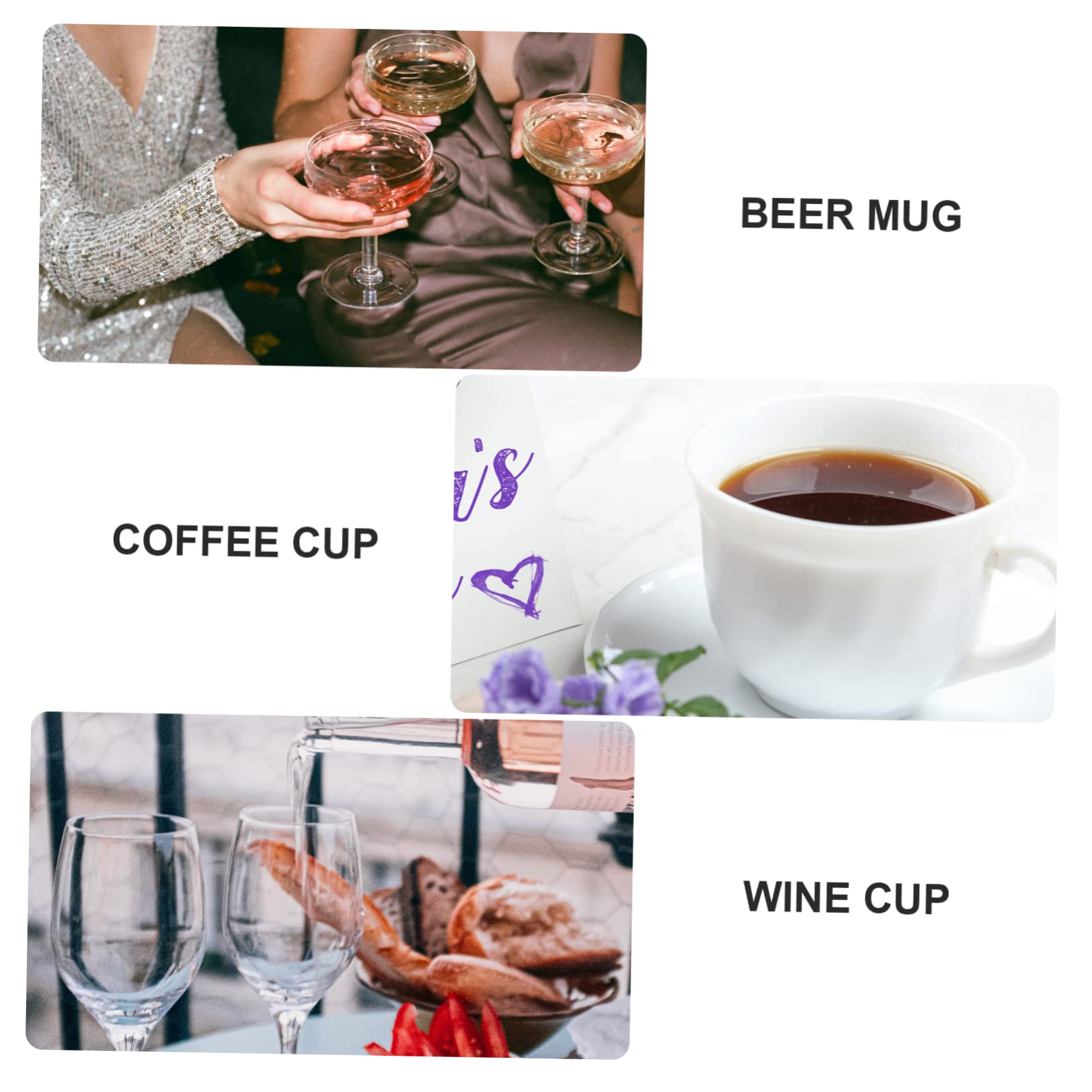 Mikinona 108stücke Silikon Glasmarkierer Bunten Meeresdesigns Wiederverwendbare Trinkglas Markierungen Für Partys Hochzeiten Und Familienfeiern Zur Unterscheidung Von Weingläsern Und