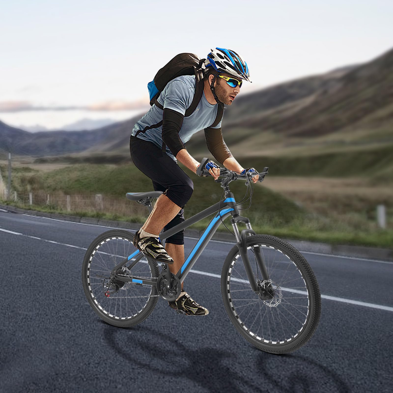 Bicicleta Montaña Adulto NaMaSyo Bicicleta De Montau00f1a De 26