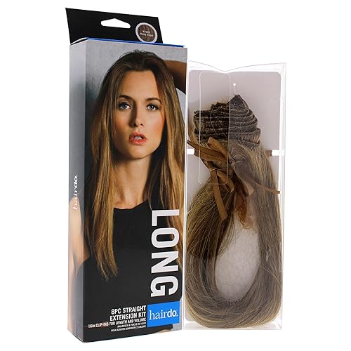 Kit de extensión recta Hairdo, R14 25 Honey Ginger