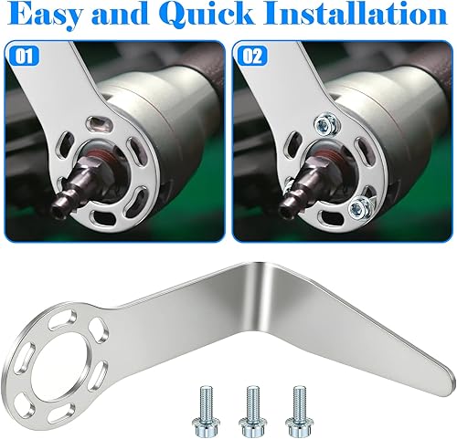 Vista 13 de 889661M Reemplazo de gancho de acero en forma de L con perno, gancho para herramientas neumáticas compatible con pistola de uñas Hitachi NR83A5