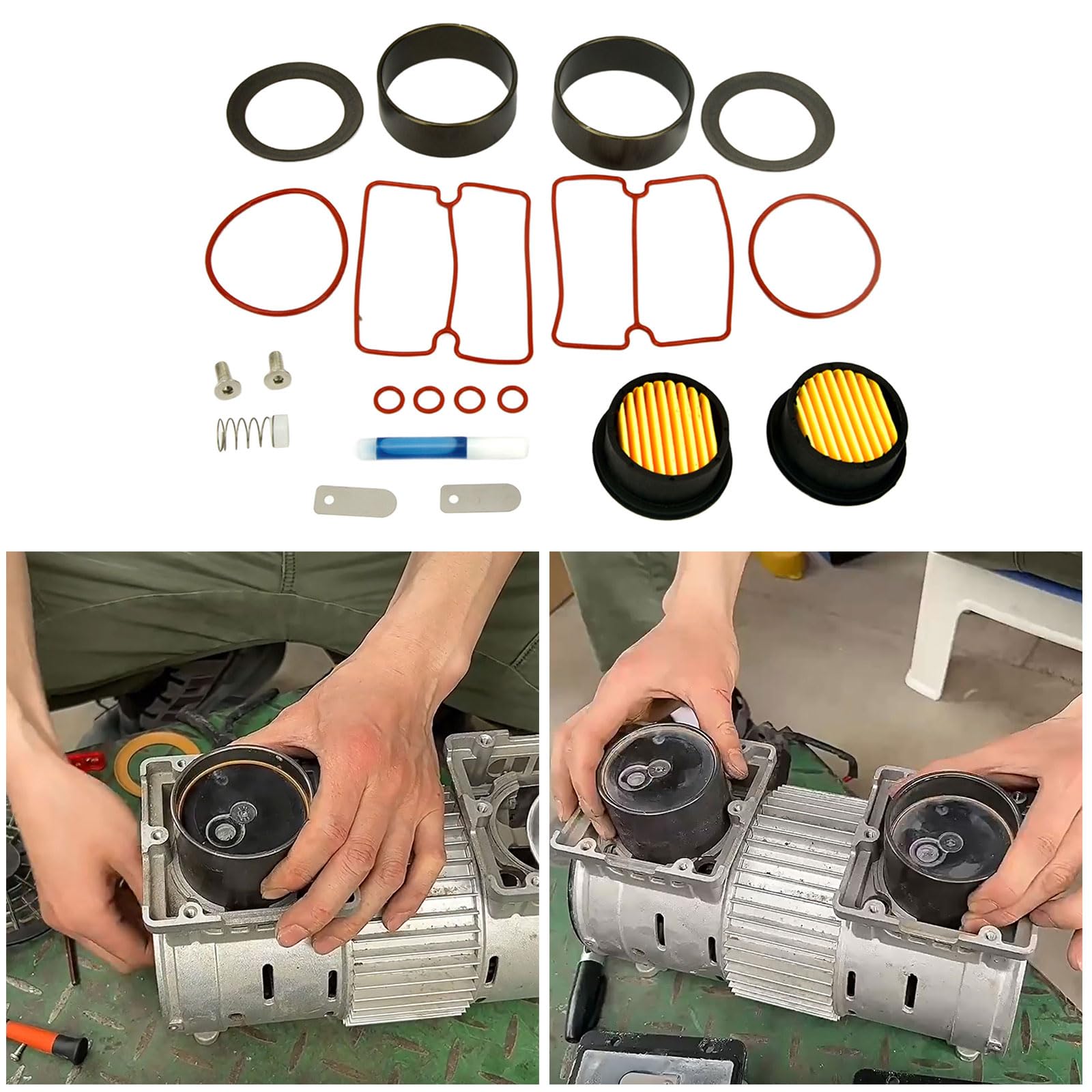 CHENZILIN Pack of 20 High Performances Maintenance Set for 550W Without Oil Silents Air Compressor Sturdy and Easy to Use