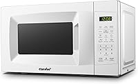 Vista 11 de COMFEE CMO-C20M1WB - Horno microondas para encimera, microondas pequeño de 0.7 pies cúbicos con 11 niveles de potencia, función de reinicio