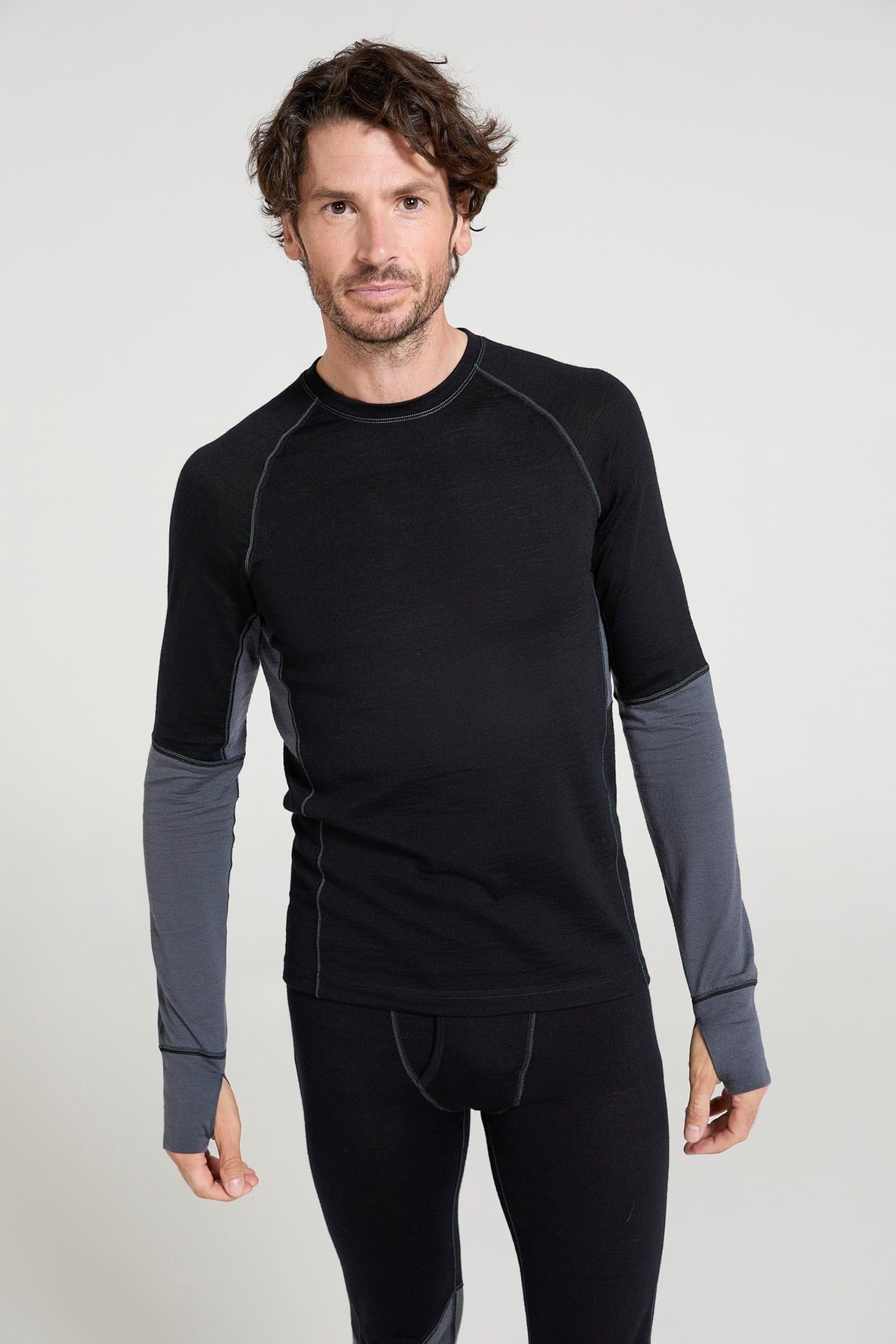 Mountain Warehouse Ultra Mens Merino Cuello Redondo Top