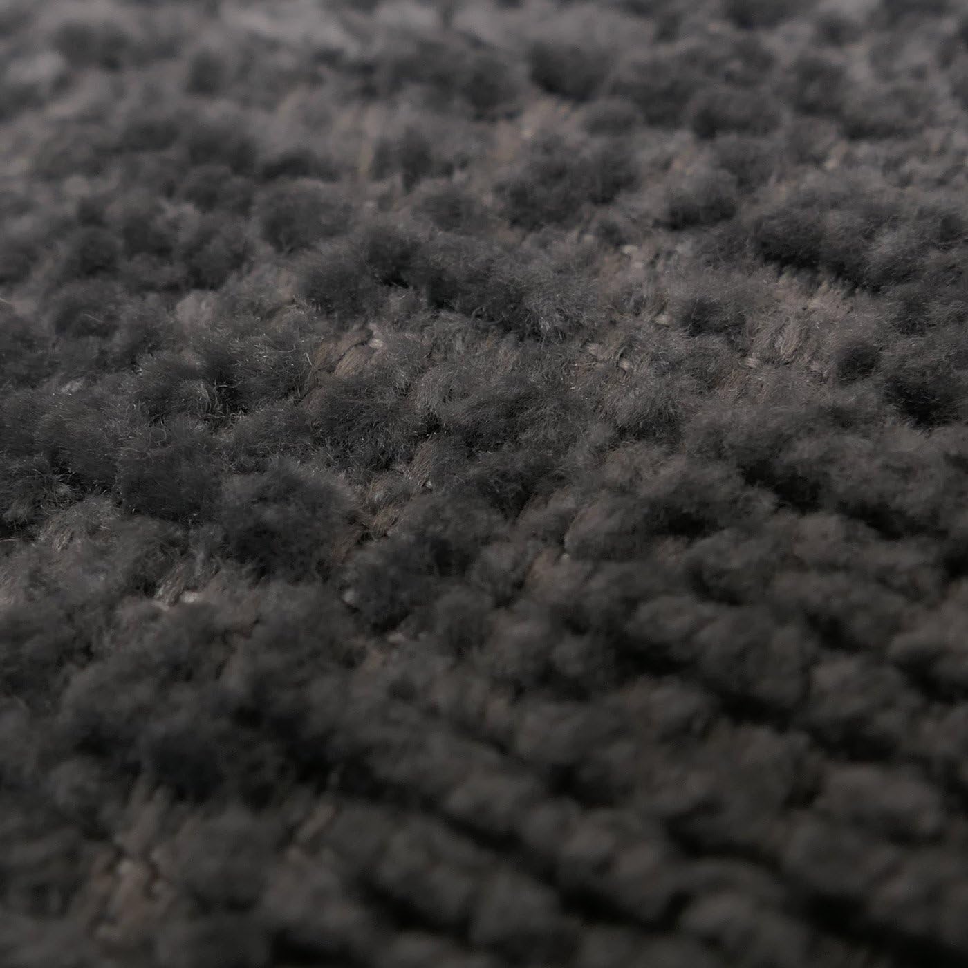 Mendler Relaxsessel mit Hocker HWC-P32, Fernsehsessel Nosagfederung, drehbar Metall Stoff/Textil Chenille (370 g/m²) - grau