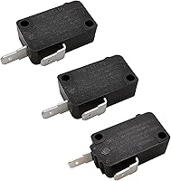 Vista 11 de Pieza de repuesto para interruptor de puerta de horno de microondas, 16A 125VAC, KW3AT-16 (compatible hacia abajo con KW3A-16), normalmente abierto