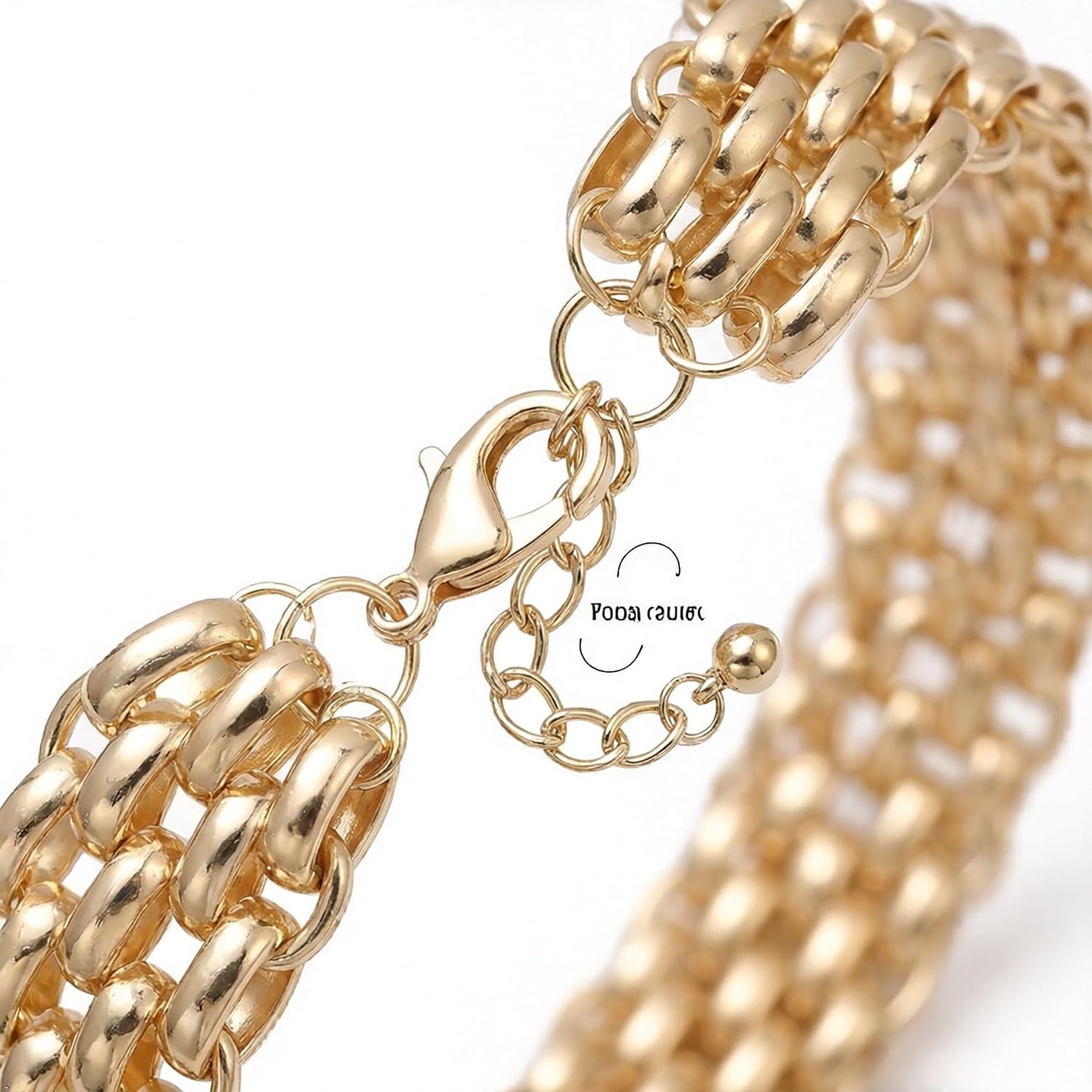 Chunky Gold & Silver Necklace - Gold Statement Necklace & Choker for Women, Collar Necklace, Gold Choker Necklace, Chain Choker, Gold Chunky Necklace, Concert Outfit Gift
