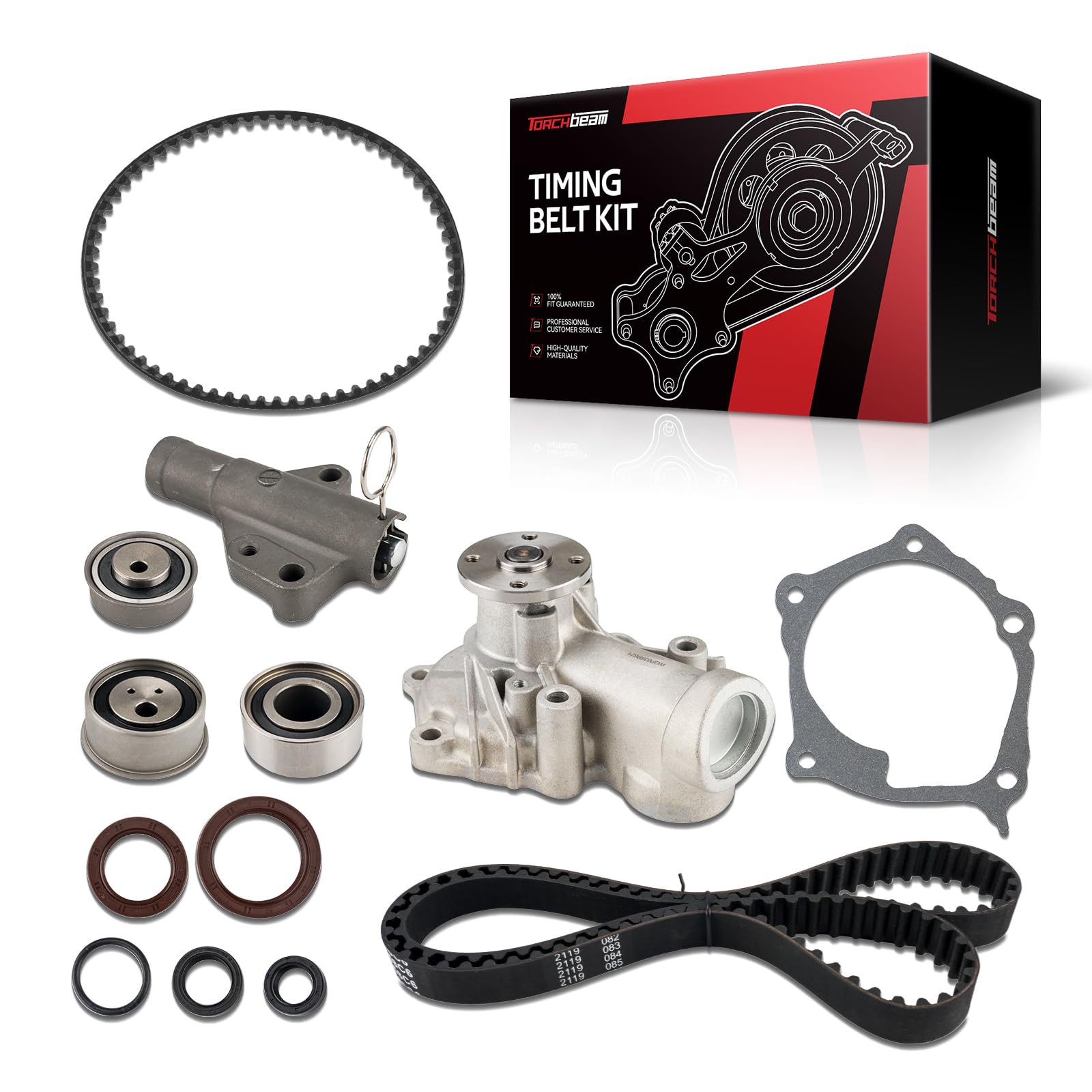 Kit de distribution synchrone Torchbeam anti-usure pour moteur Eclipse et Lancer - 8