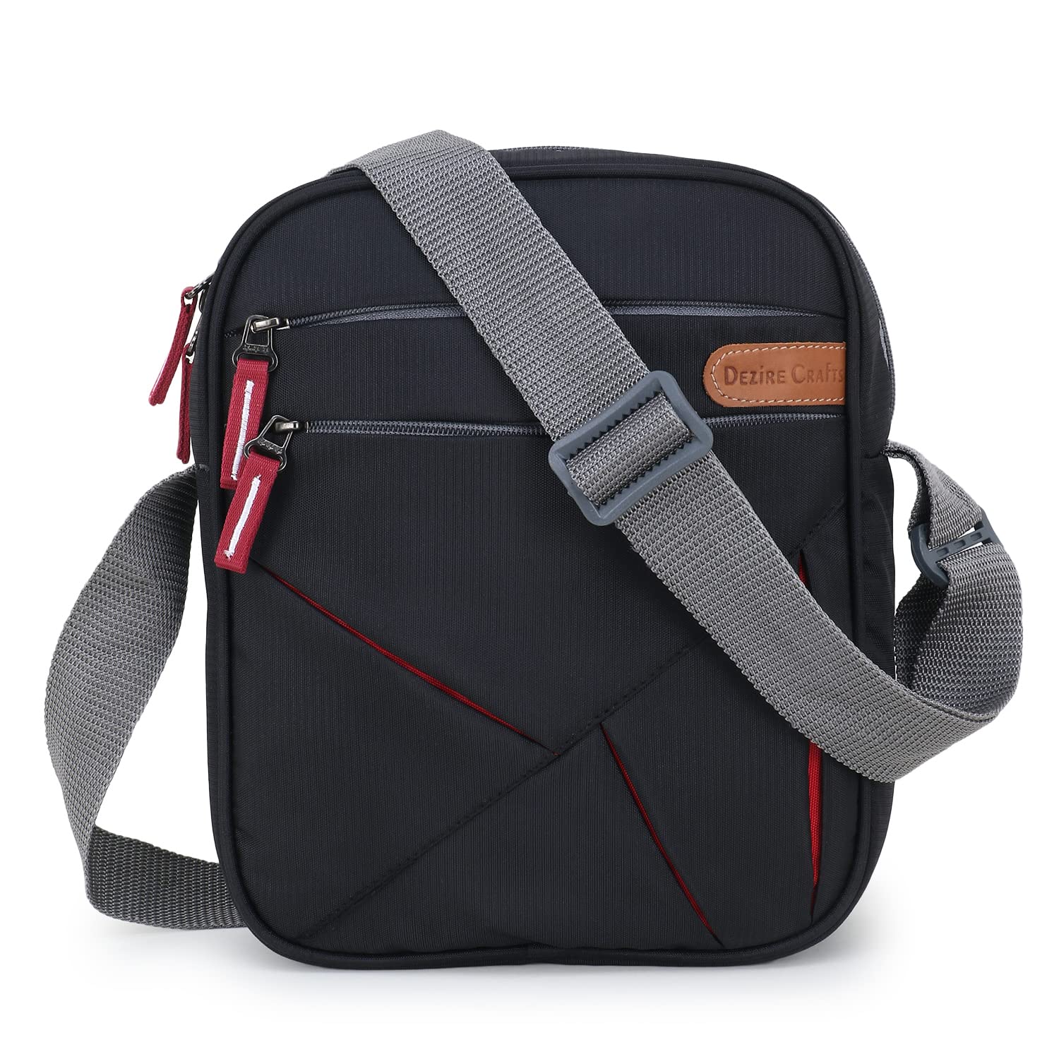 Dezire Crafts Sling Stylish Cross Body Travel Office Business Messenger Shoulder Bag with Multi-Pocket Zip Closure and Adj... - Review, Price and Buying Guide