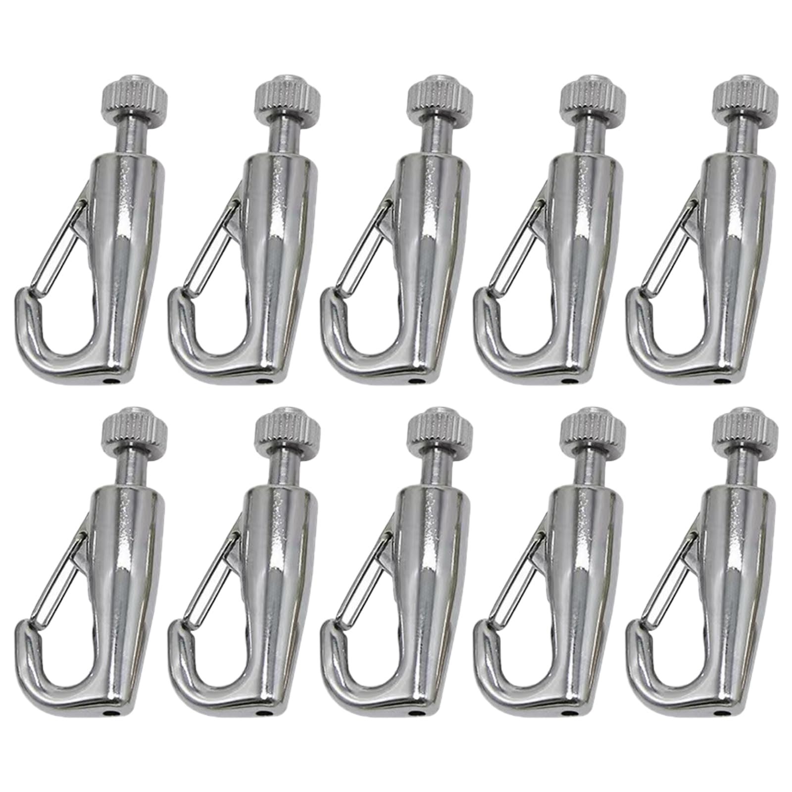 Tsophreniq A Of 10 Stainless Steel Djustable Picture Hanging Hooks Metal Photo Hangers Rtwork Hook For Rt Gallery Systems Gallery Hanging Hardware