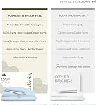 Mayfair Linen 100% Egyptian Cotton Sheets Twin Size - 600 Thread Count Twin Bed Sheets Cotton Set, 16" Deep Pocket (3 PC, Light Blue), Soft Cooling, Durable Sateen Hotel Bedsheet Set for Dorm Rooms