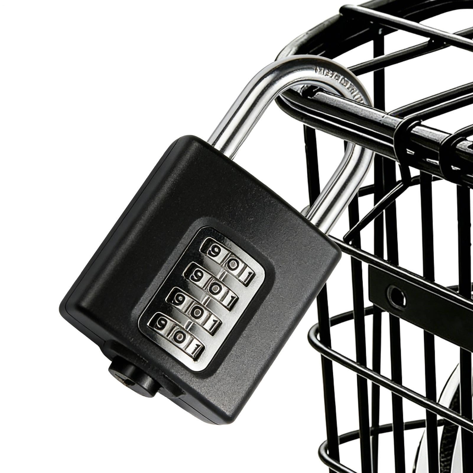 Candado de seguridad impermeable exterior con grillete de acero endurecido y sistema antioxidante