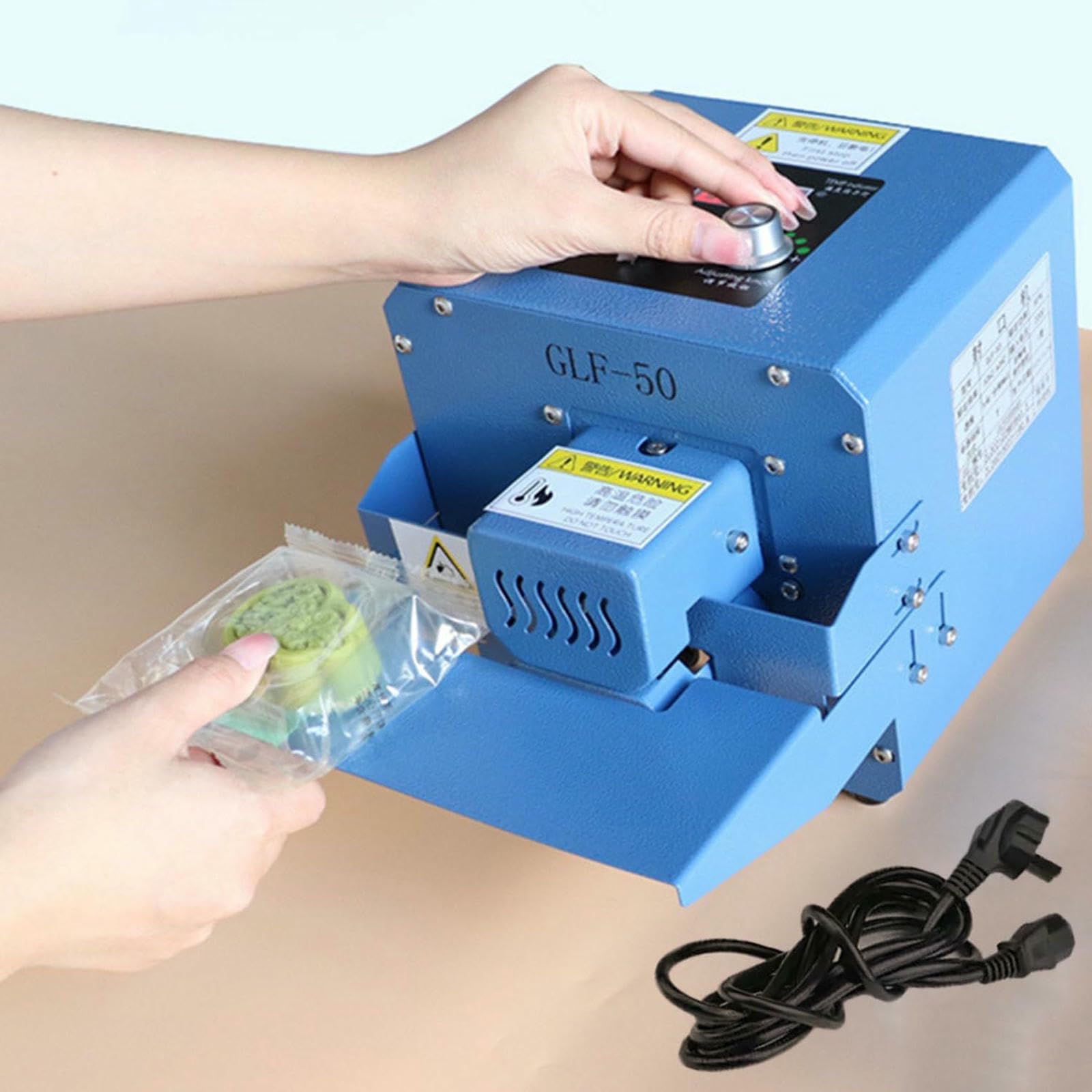 Scellant Automatique À Bande Continue, Machine À Sceller Continue, Machine De Scellant en Plastique en Plastique, Machine d'emballage Alimentaire Automatique