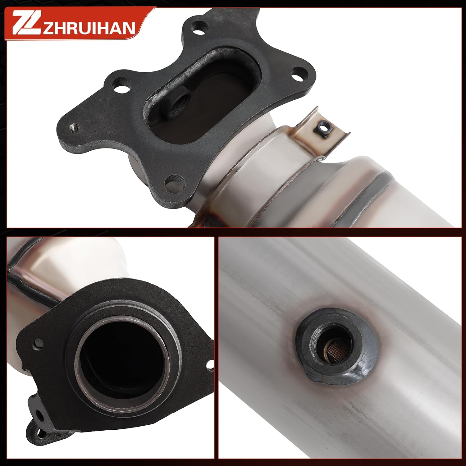 Catalytic Converter Kit Compatible with Civic 2006 2007 2008 2009 2010 2011 1.8L L4 engine, Repklace OE 18160RNAA00 674986 64132216448 （EPA Compliant）