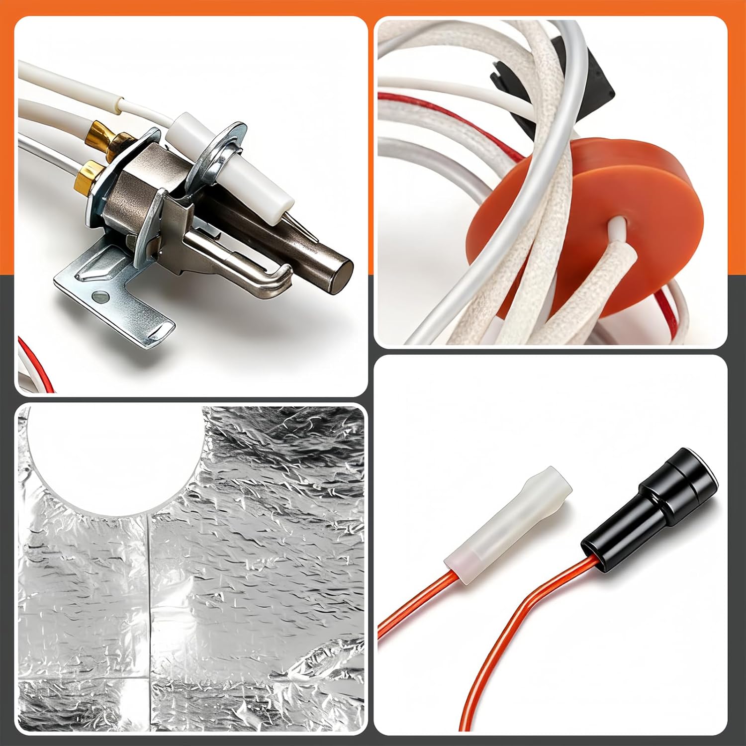 SP21058 Pilot Assembly Replacement Kit, for Rheem Water Heaters, Pilot Burner Assembly Kit for Natural Gas, Replace SP20824