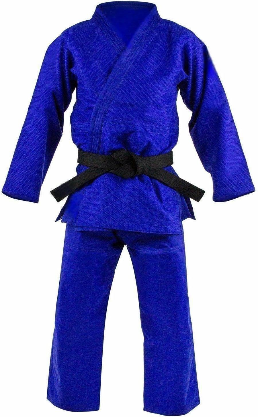Double Weave Judo Gi, Thick Collar Cotton-Blend Judo Uniform