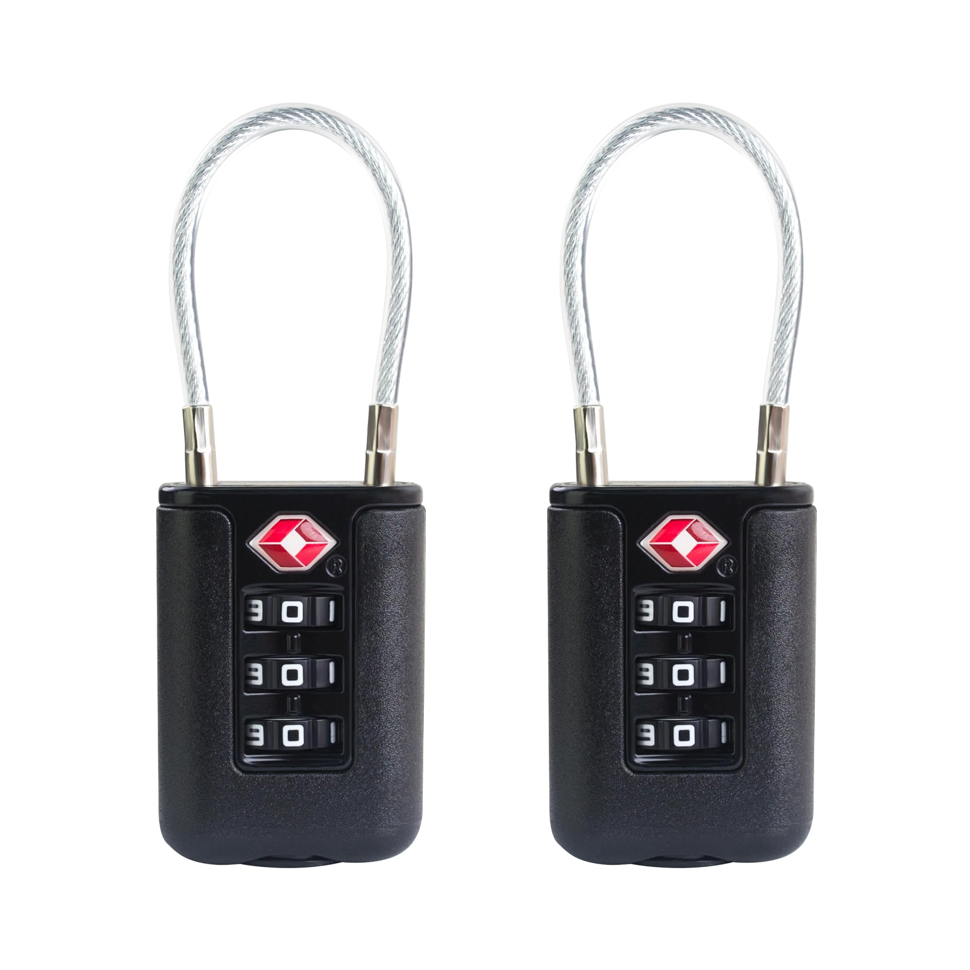 UP Security TSA Locks for Luggage, Small Padlock Combination, Luggage Locks TSA Approved, Combo Padlock with Code, for Suitcase, Gym Locker, Gun Case,