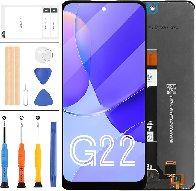 Repuesto de pantalla LCD táctil para Motorola Moto G22 XT2231-2