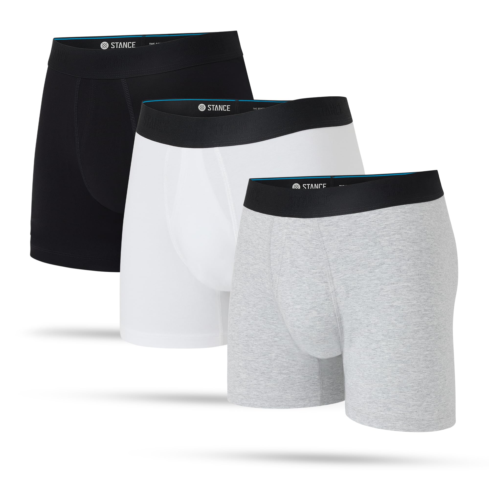 Stance Boxers - Mens Boxer Brief, Multicolour, Large, 3 Pack