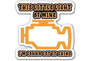 This Little Light Of Mine Car Sticker