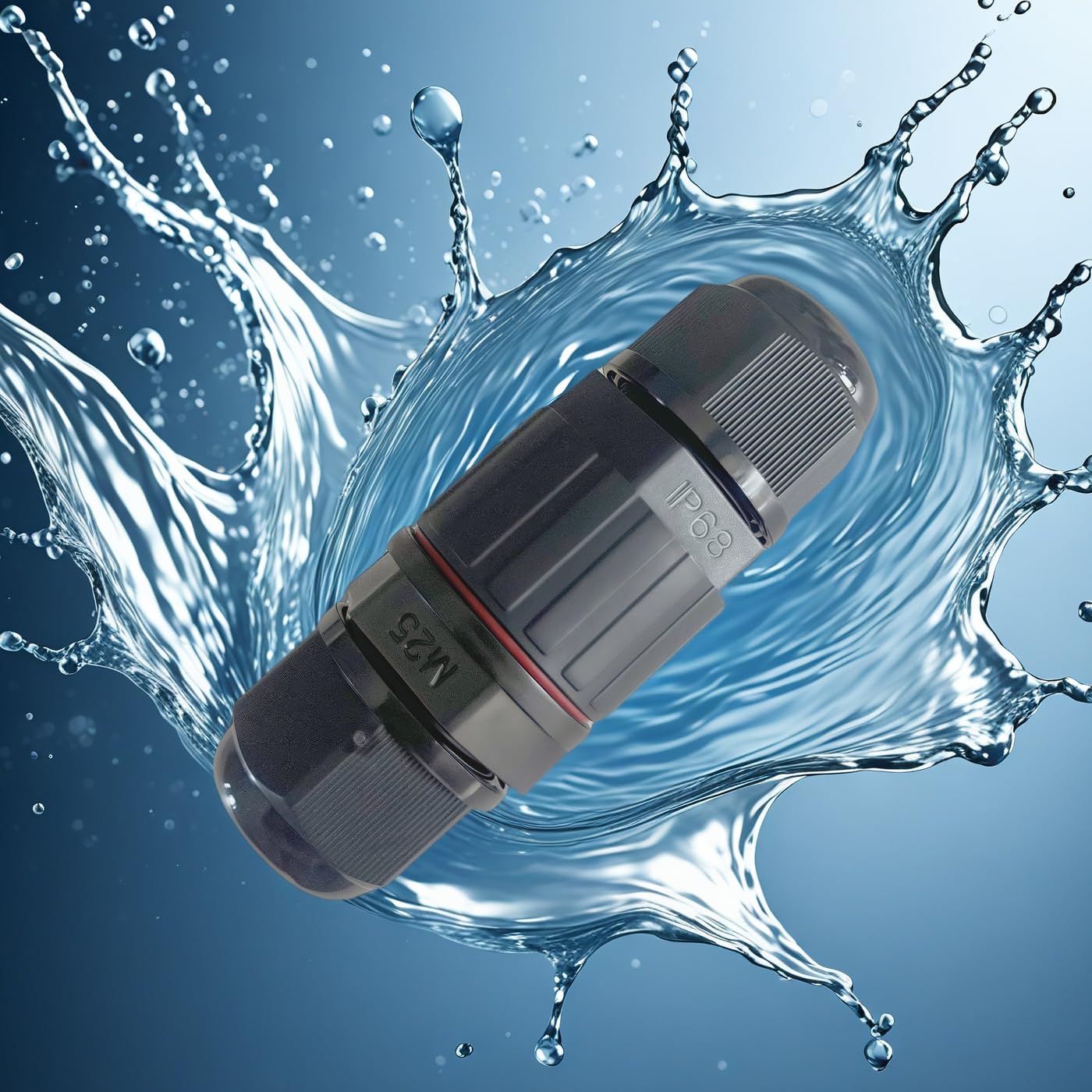 IP68 Waterproof Junction Box - Outdoor Cable Connectors -8