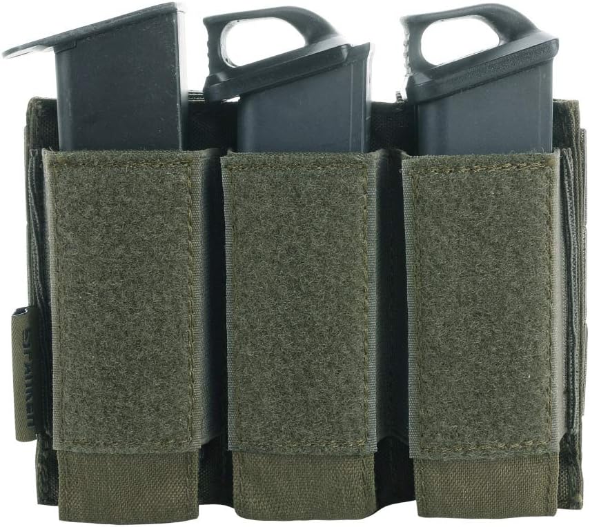 Tactical Open Top Double/Triple Pistol Mag Pouch