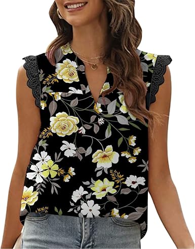 amazon blusas de encaje