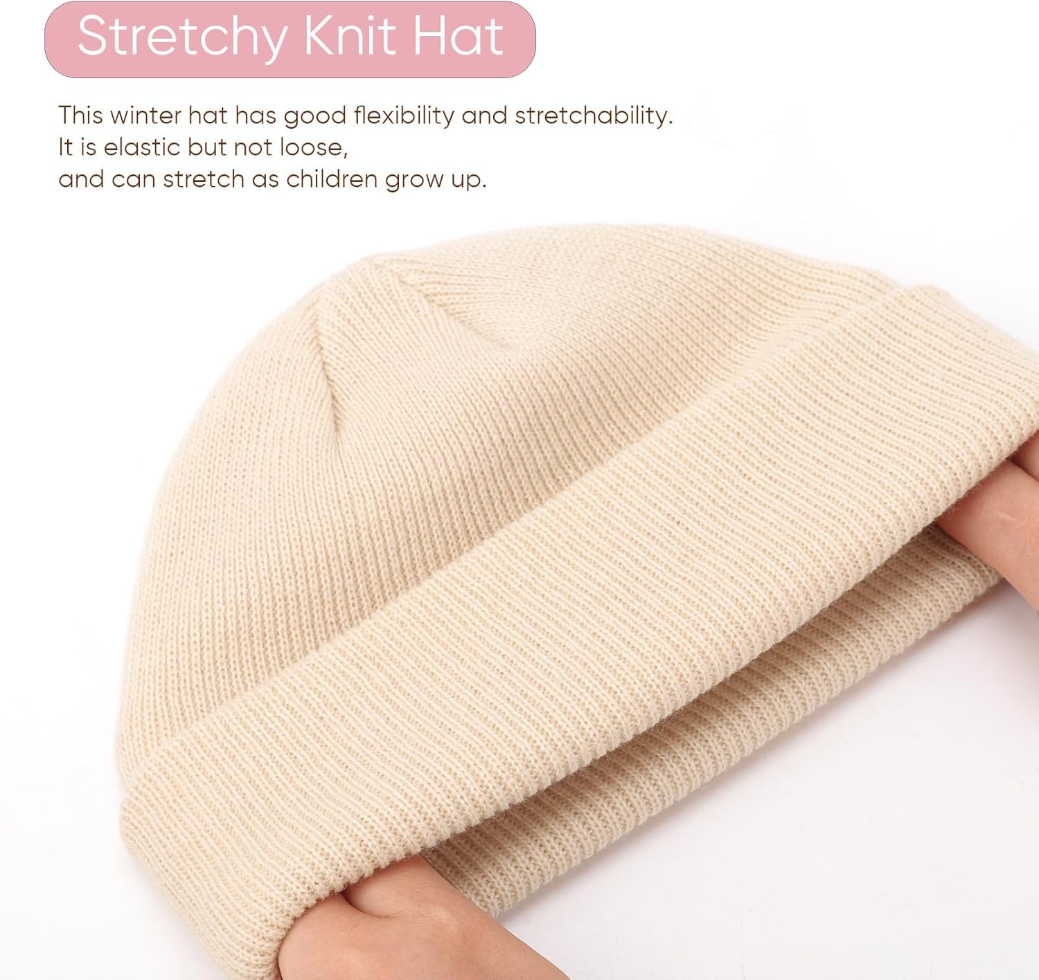 Baby Beanies Toddler Winter Hats Soft Infant Knit Hat for Baby Boys Girls Warm Caps Beanies Cold Weather - Image 5